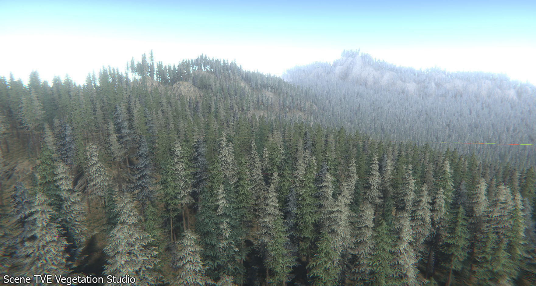 Spruce Trees Pack Unity Low-poly 3D model_19