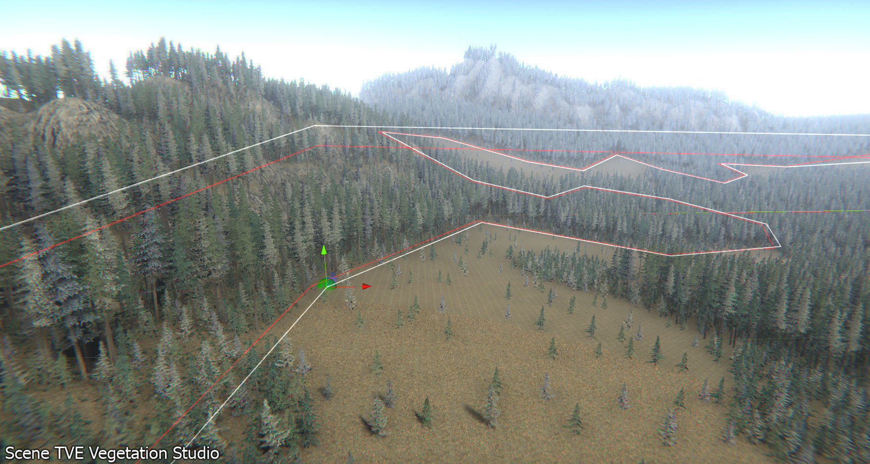 Spruce Trees Pack Unity Low-poly 3D model_17