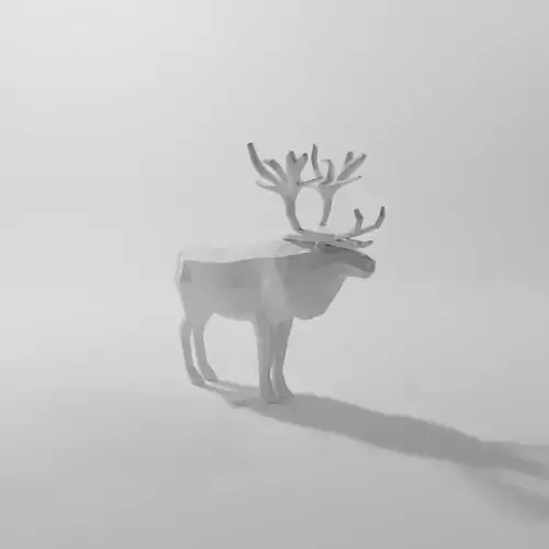 Reindeer 3D print model