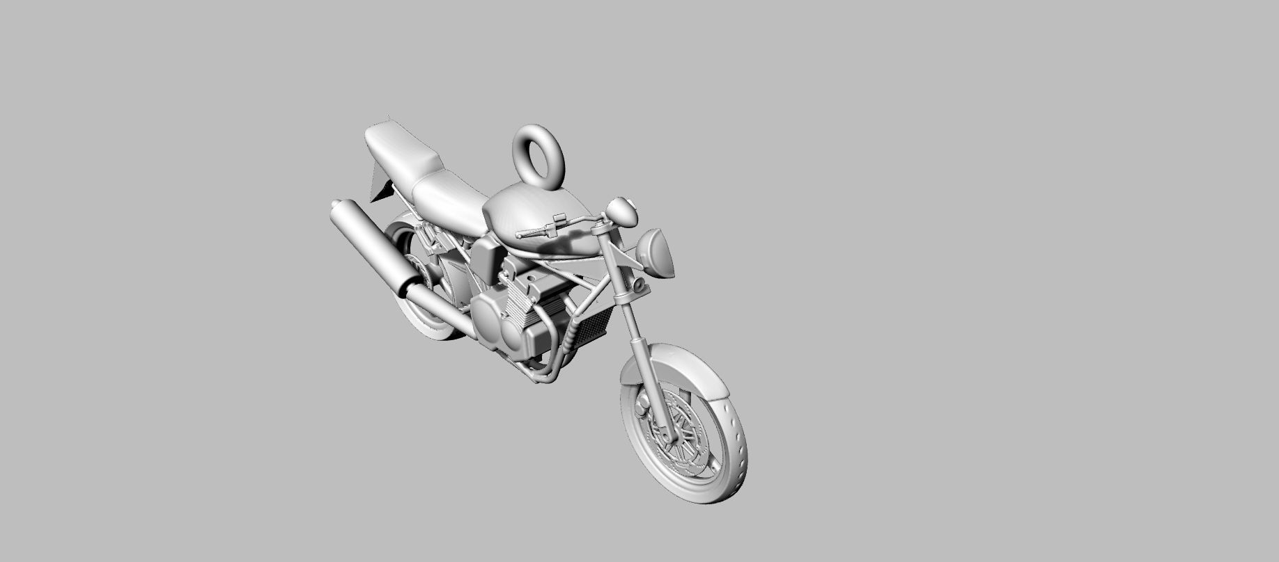 Suzuki  1200 Bandit Pendant  3D print model_21