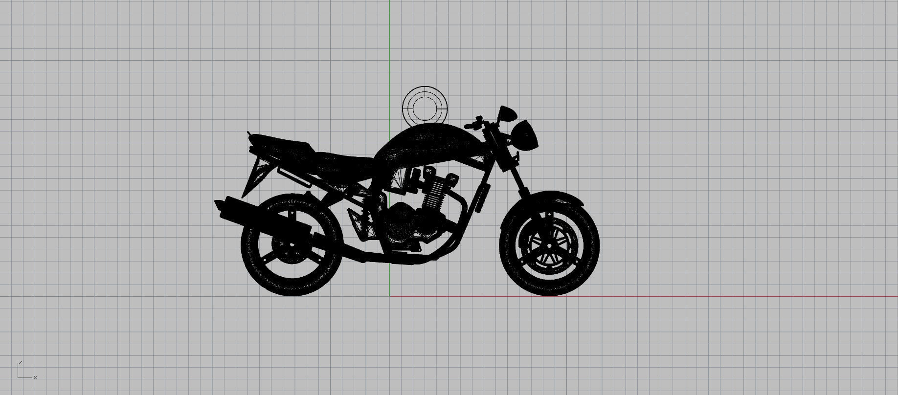 Suzuki  1200 Bandit Pendant  3D print model_14