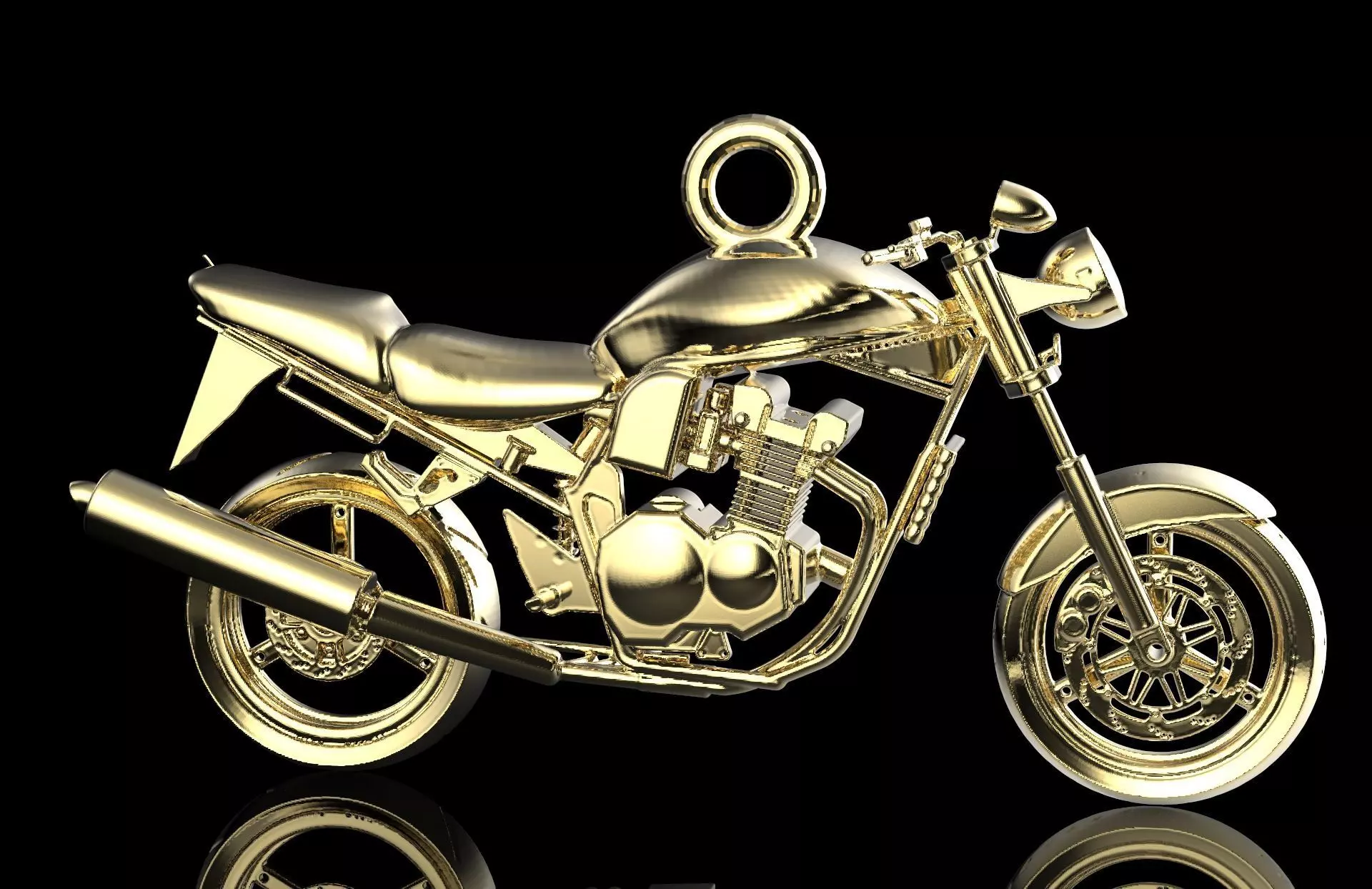 Suzuki  1200 Bandit Pendant  3D print model_0