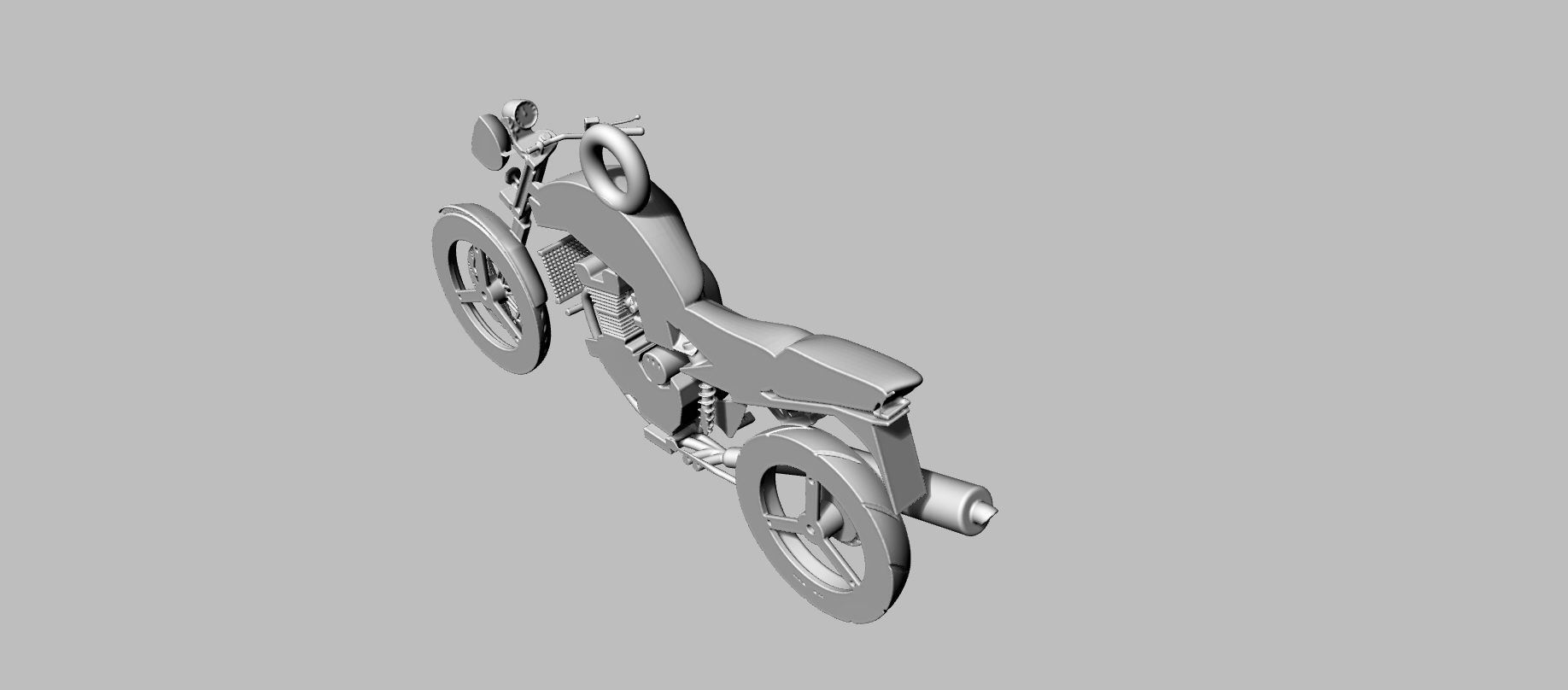 Suzuki  1200 Bandit Pendant  3D print model_18