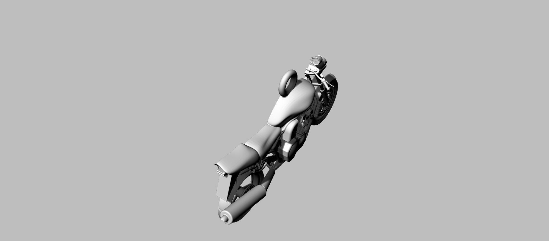 Suzuki  1200 Bandit Pendant  3D print model_15