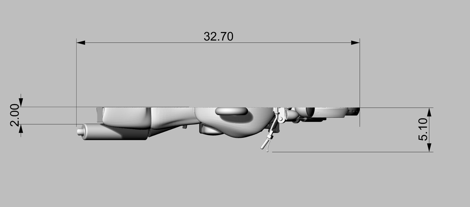 Suzuki  1200 Bandit Pendant  3D print model_24