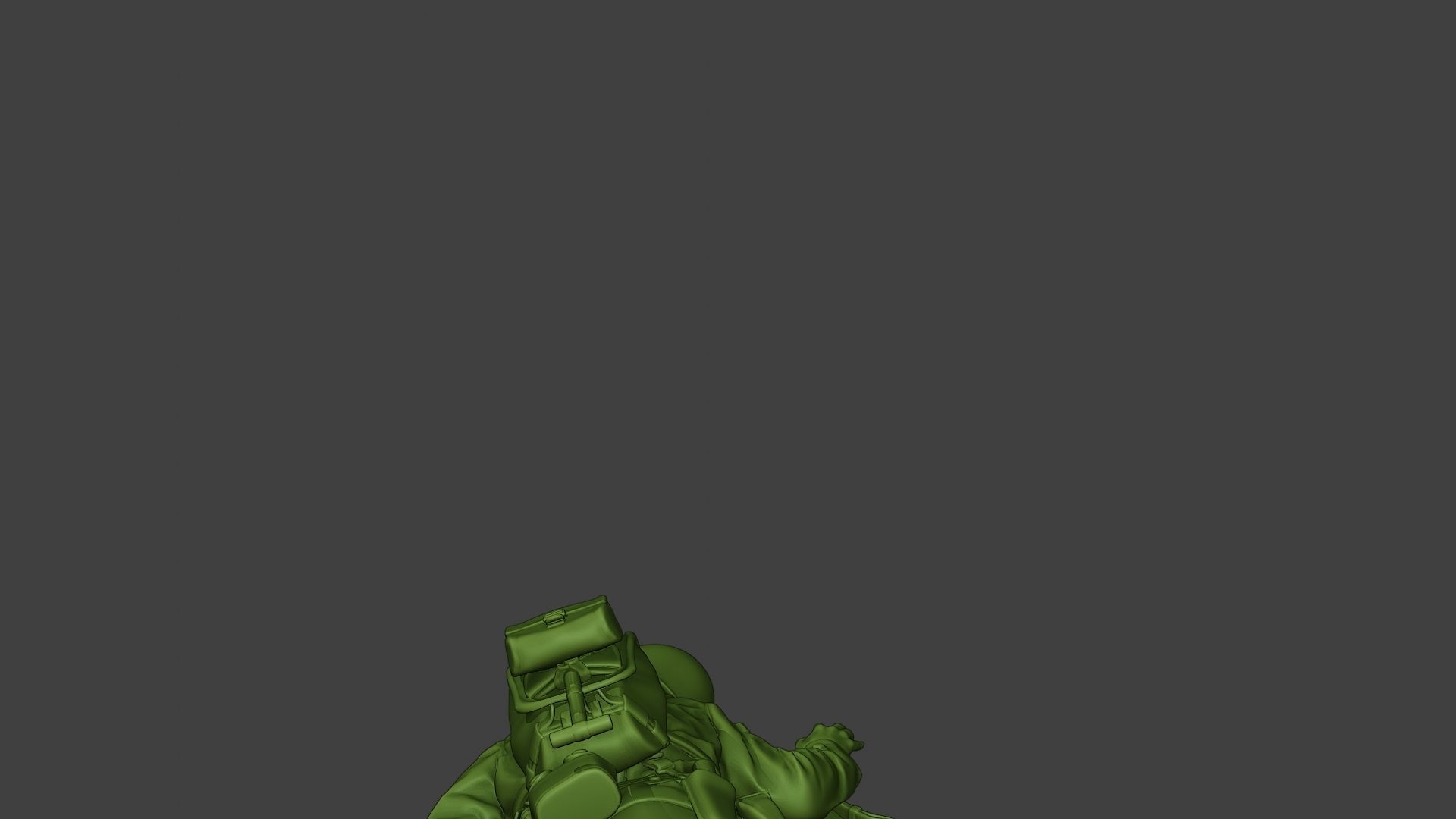 American soldier ww2 killed2 A11 3D print model_21