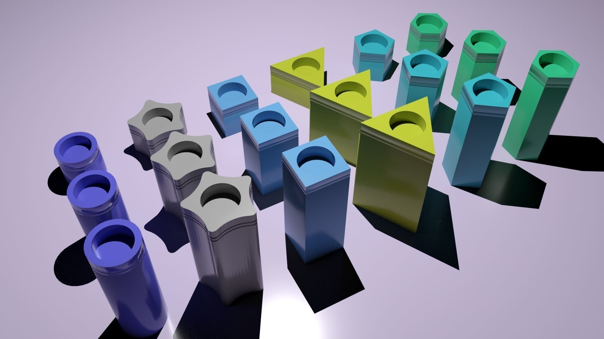 3d printable home decorative Candle holders 3D print model_7