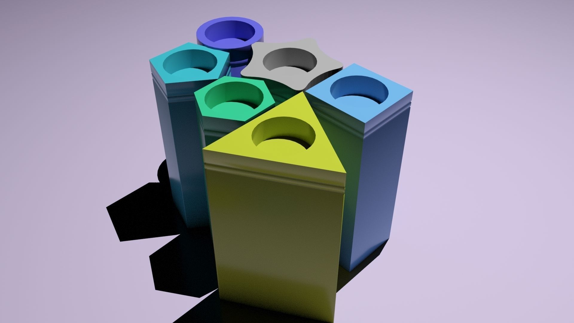 3d printable home decorative Candle holders 3D print model_16