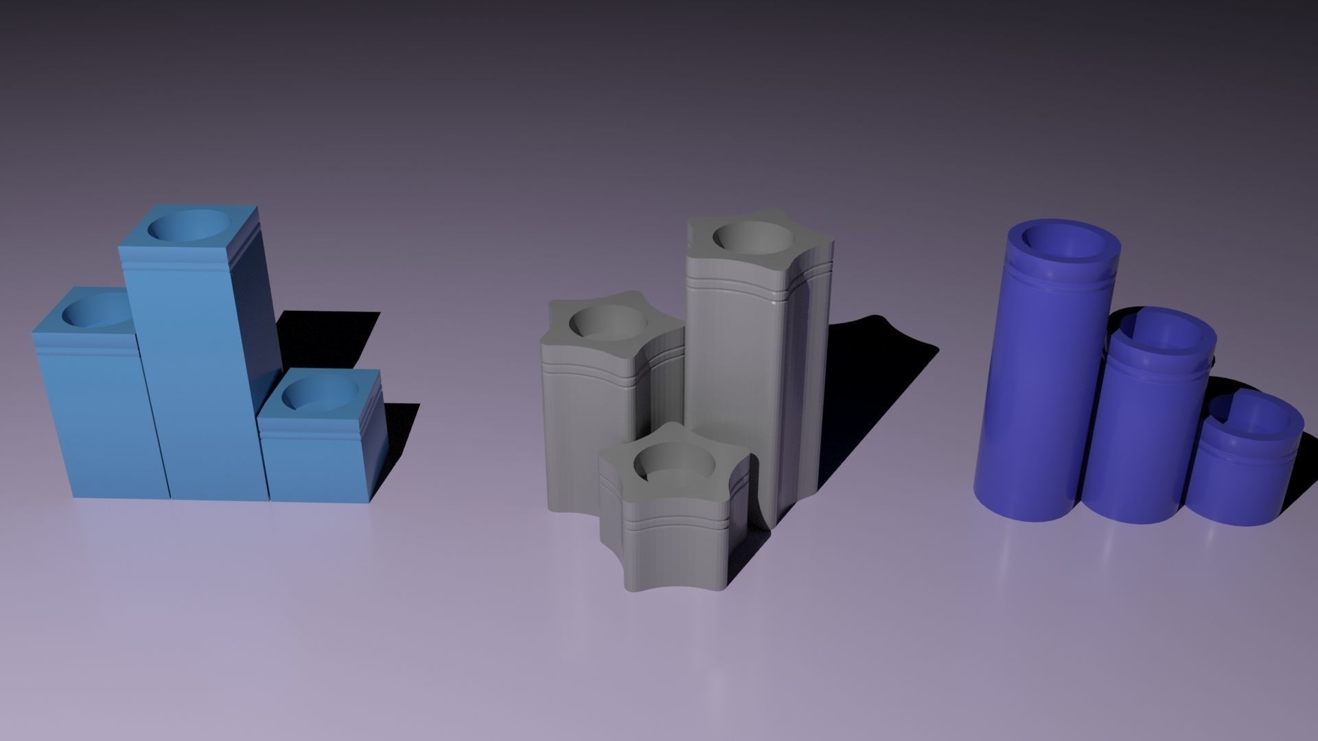 3d printable home decorative Candle holders 3D print model_5