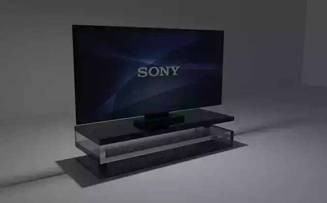 TV with a stand