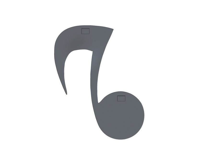 A cute shelf for decoration 3D print model_2