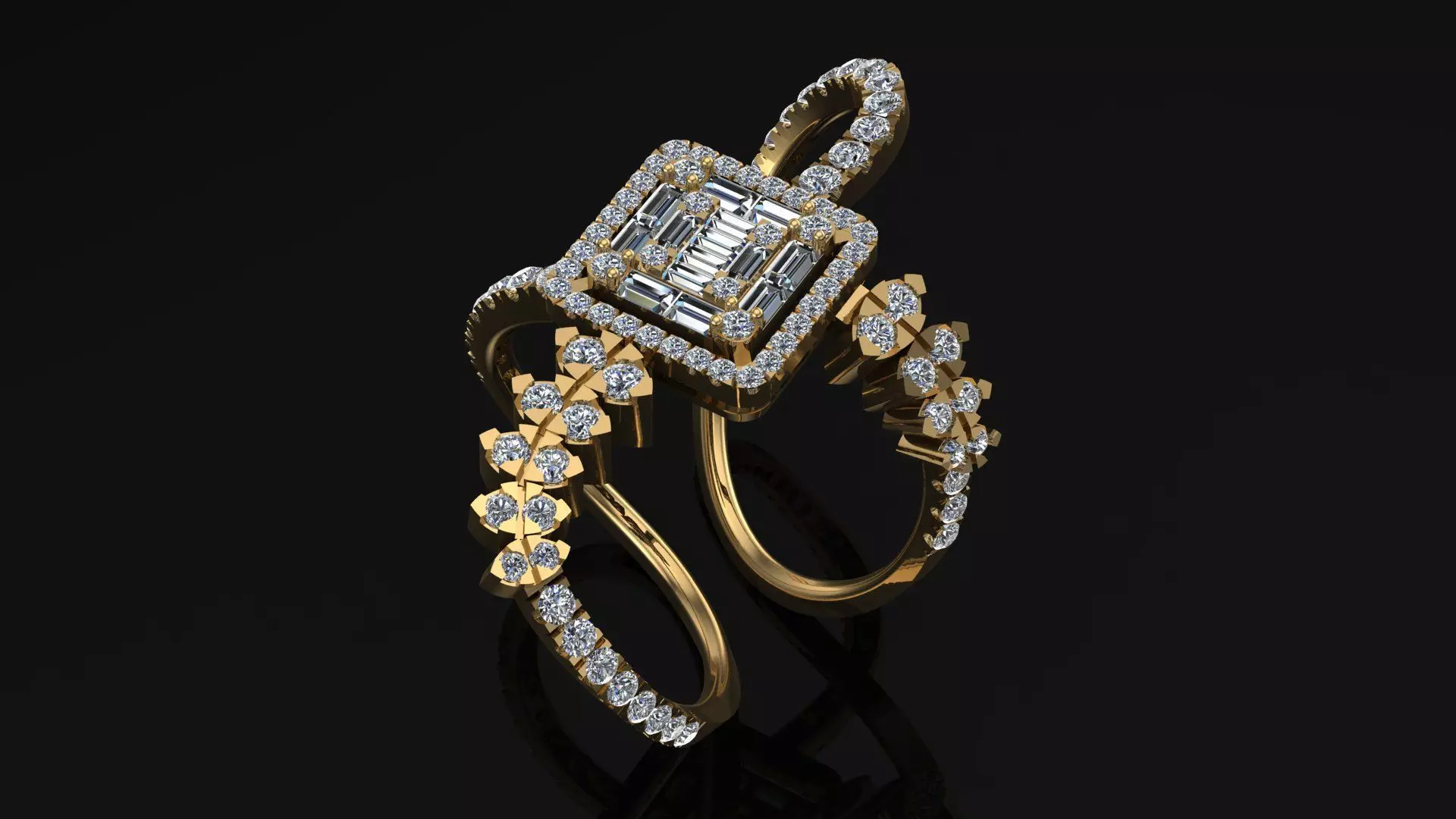 fasion ring 3D print model