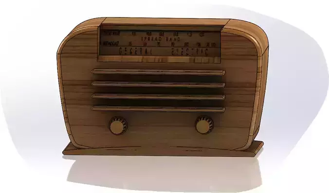 RADIO wooden