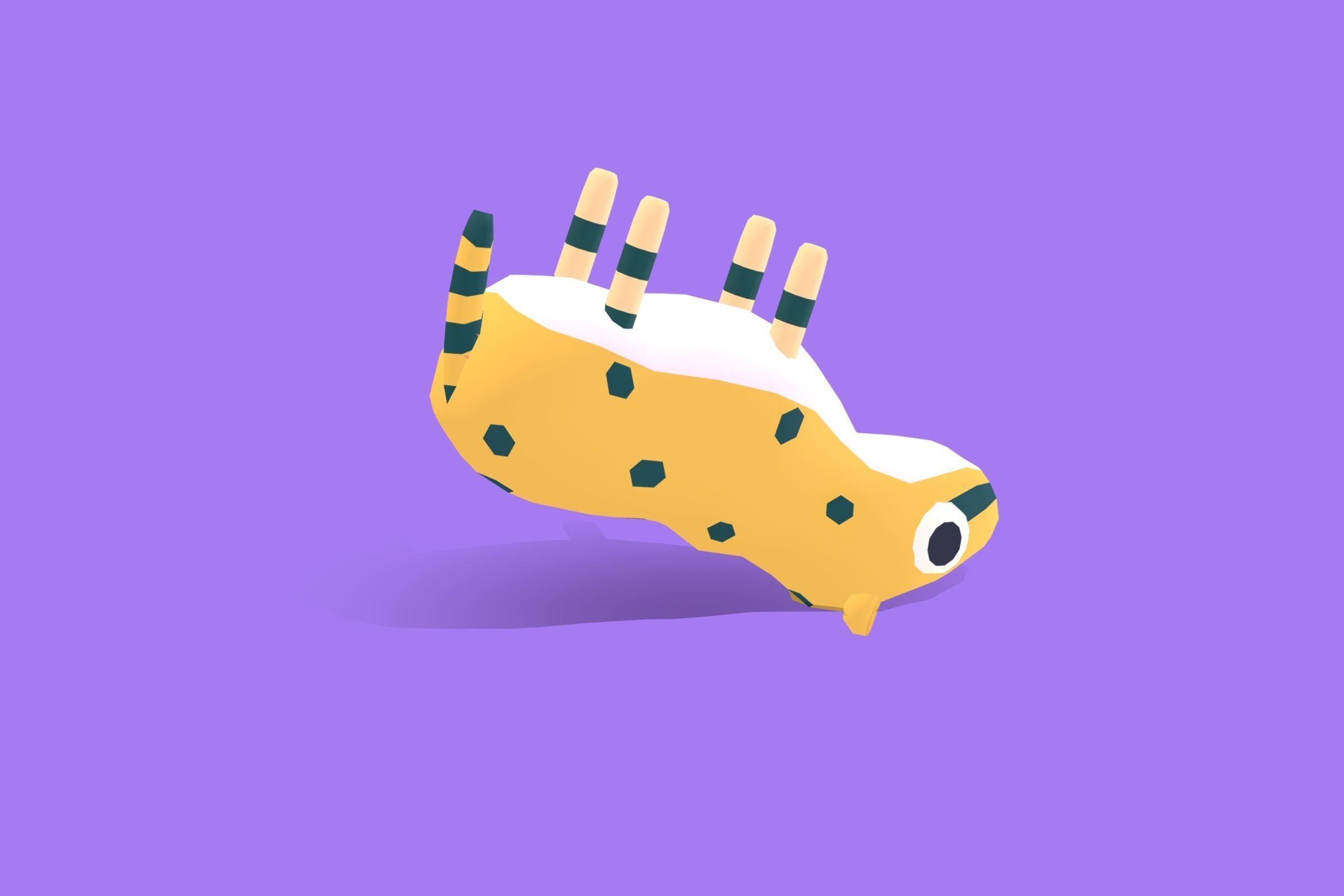 Cheetah - Quirky Series Low-poly 3D model_8