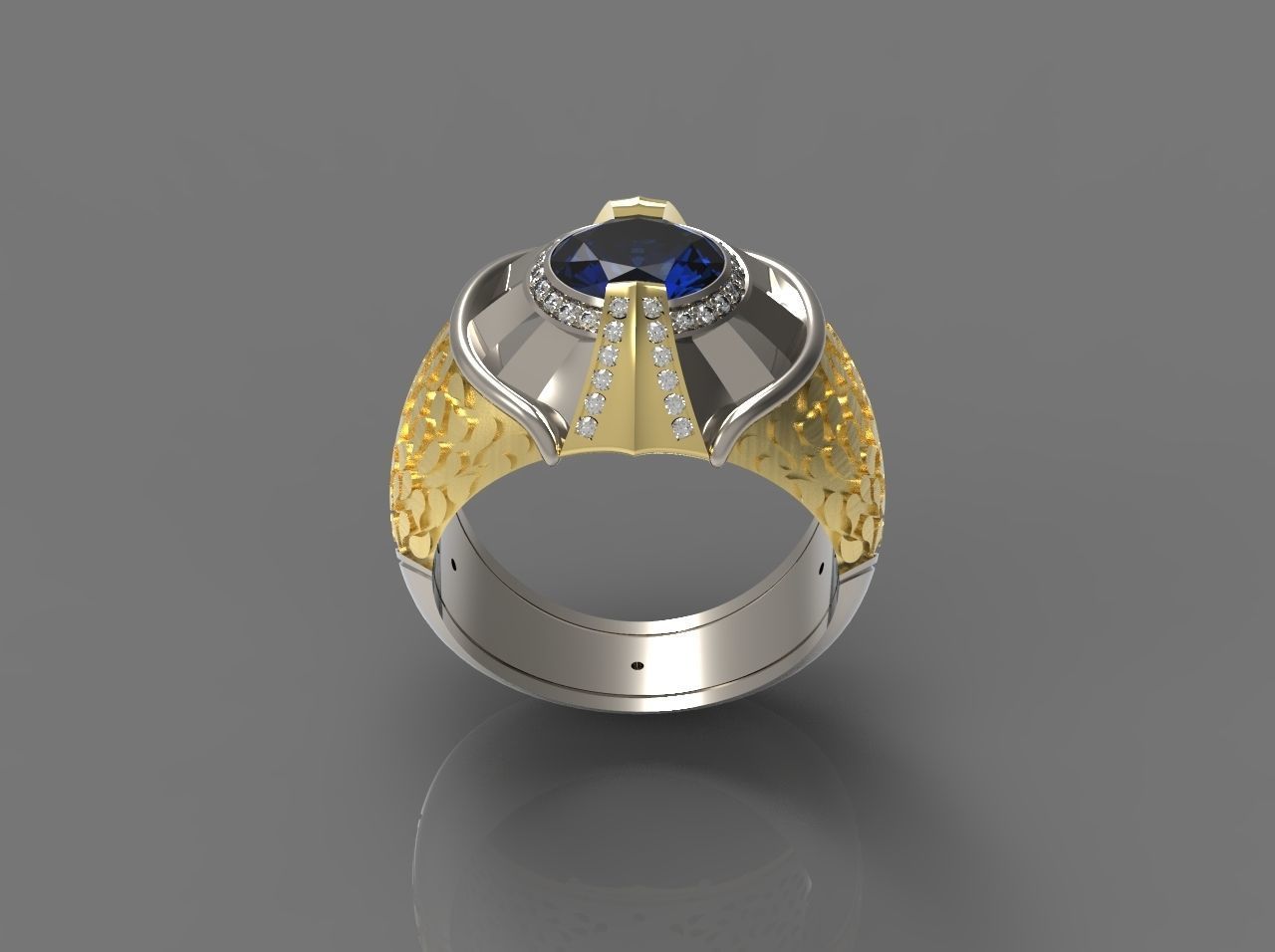 MAN RING N - 231 3D print model_4