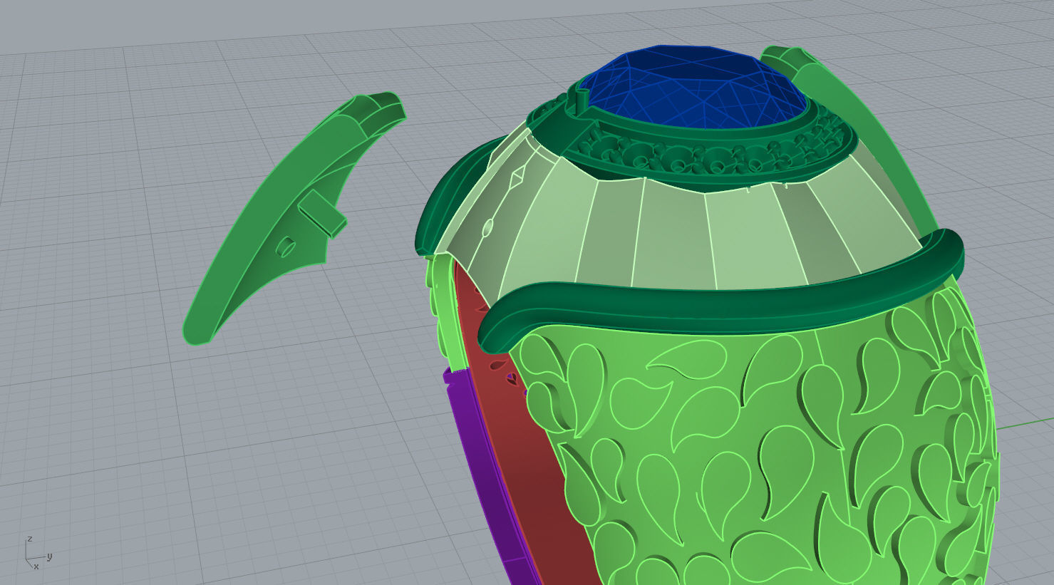 MAN RING N - 231 3D print model_20