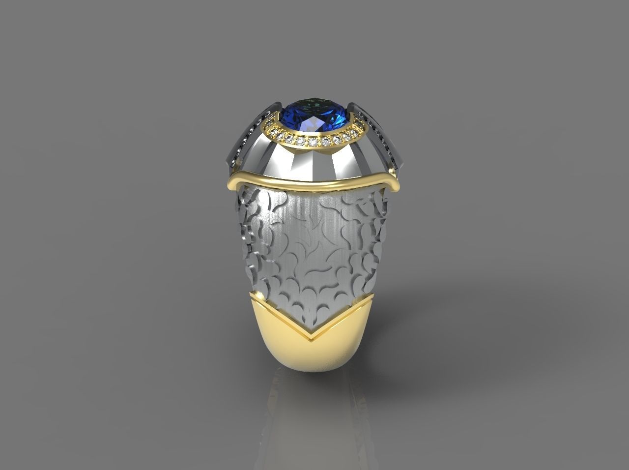 MAN RING N - 231 3D print model_2