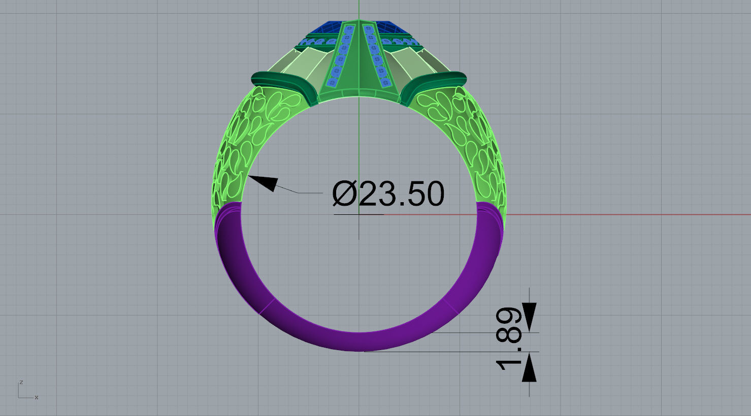MAN RING N - 231 3D print model_15