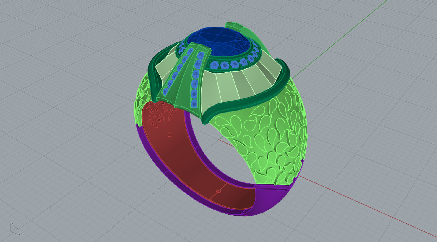 MAN RING N - 231 3D print model_17