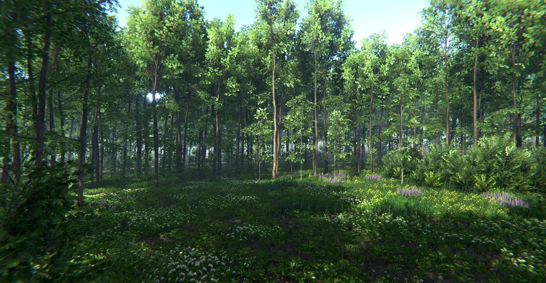 Nature Package - Forest Environment Unity Low-poly 3D model_23