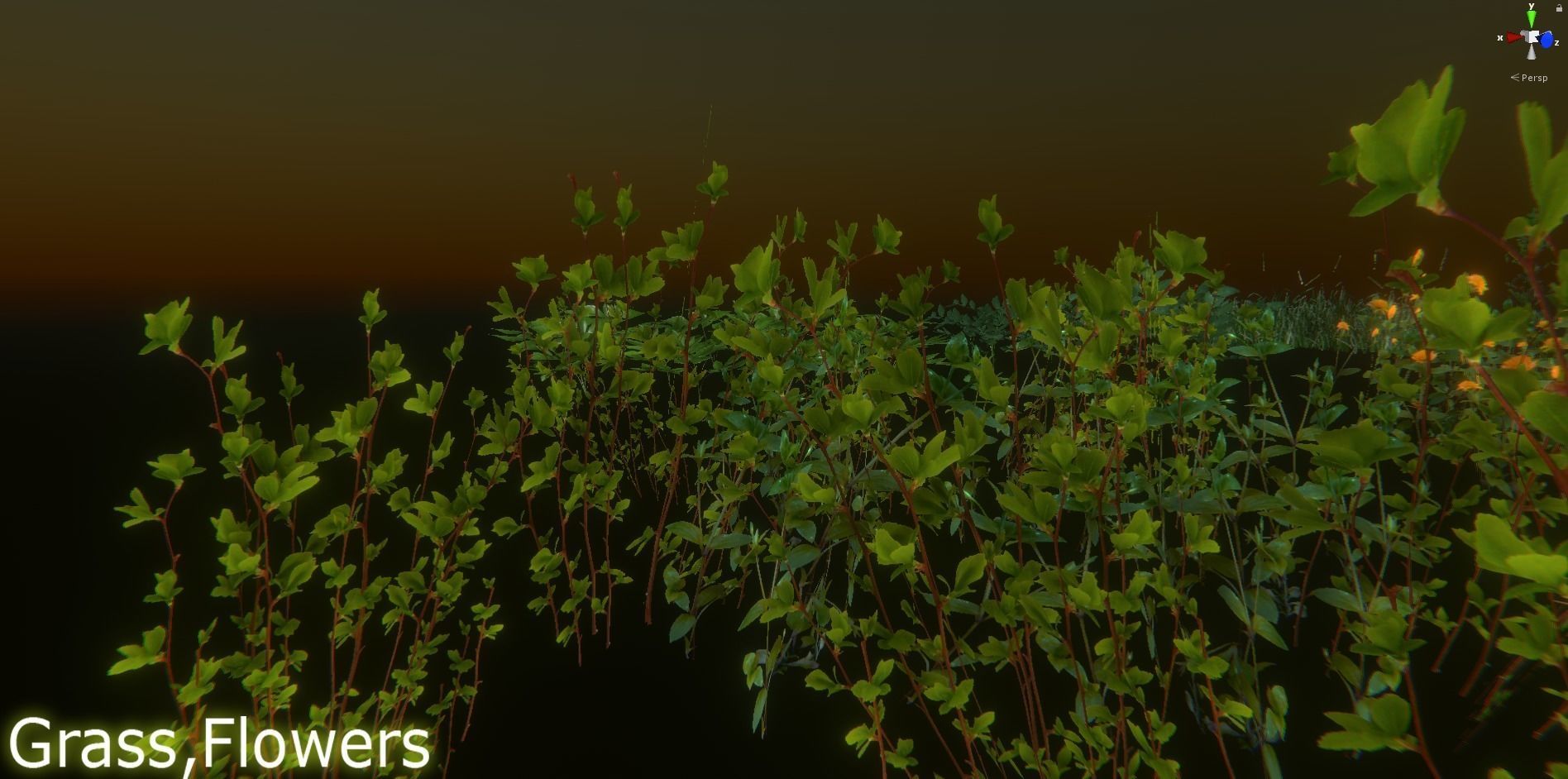 Nature Package - Forest Environment Unity Low-poly 3D model_50