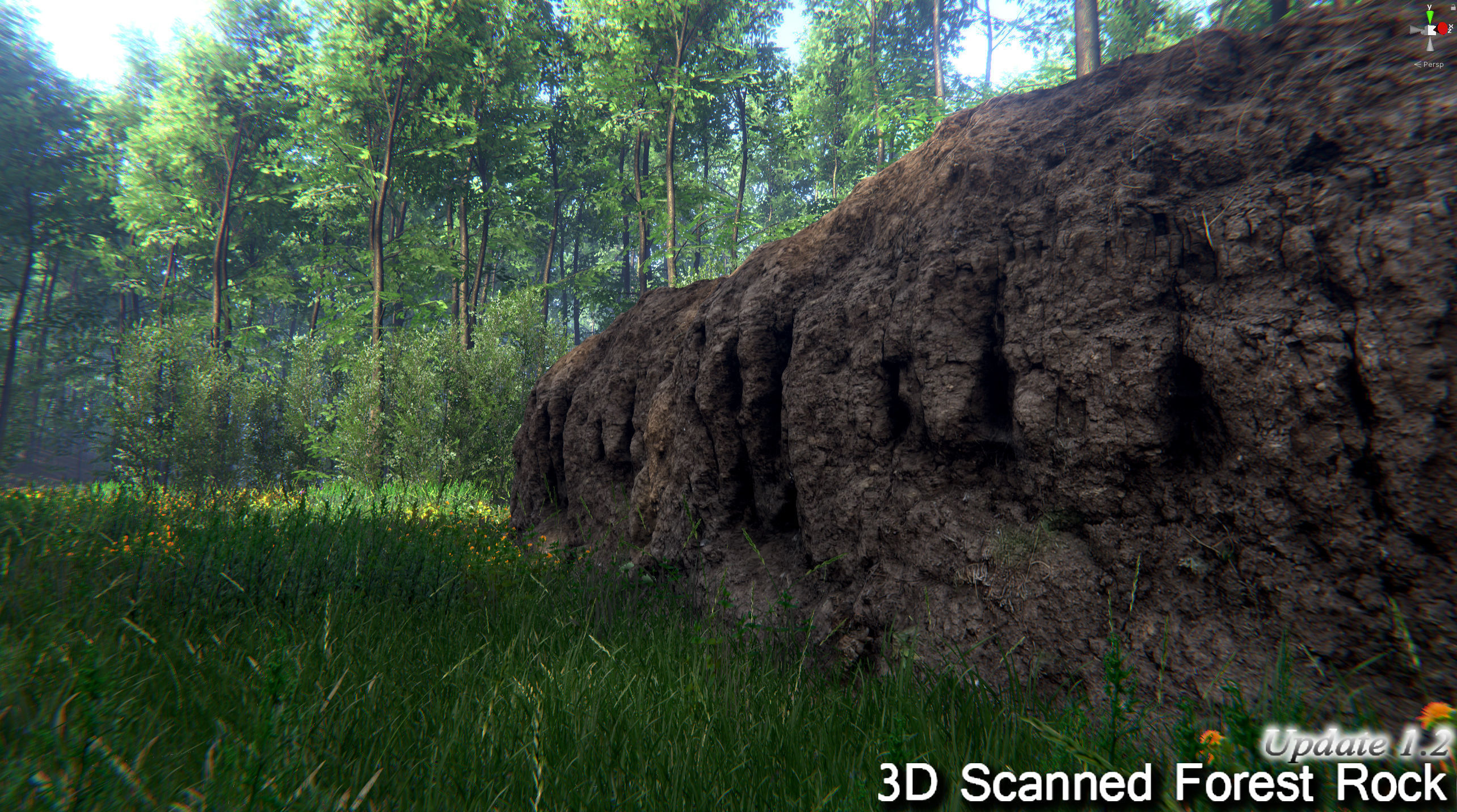 Nature Package - Forest Environment Unity Low-poly 3D model_9