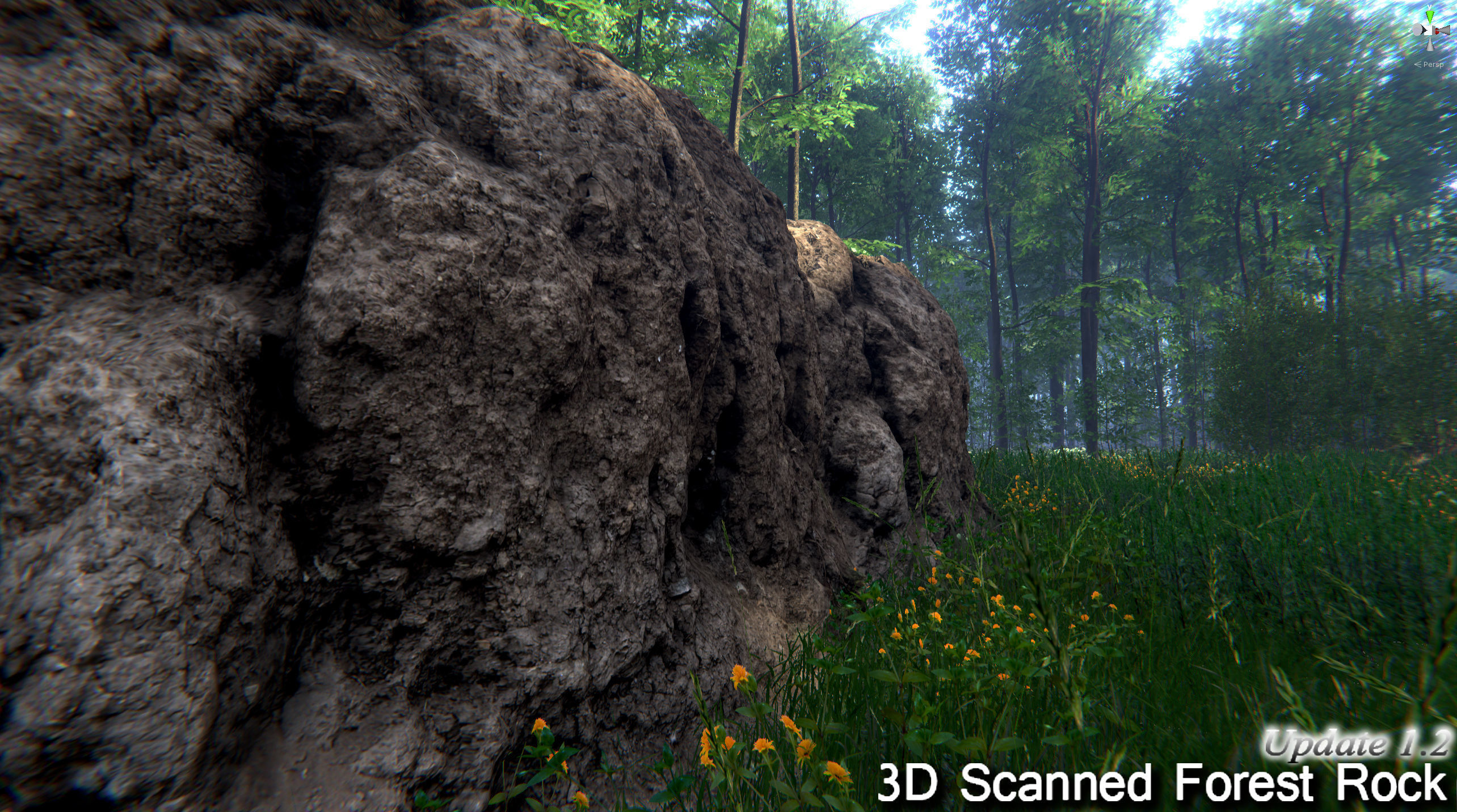 Nature Package - Forest Environment Unity Low-poly 3D model_11