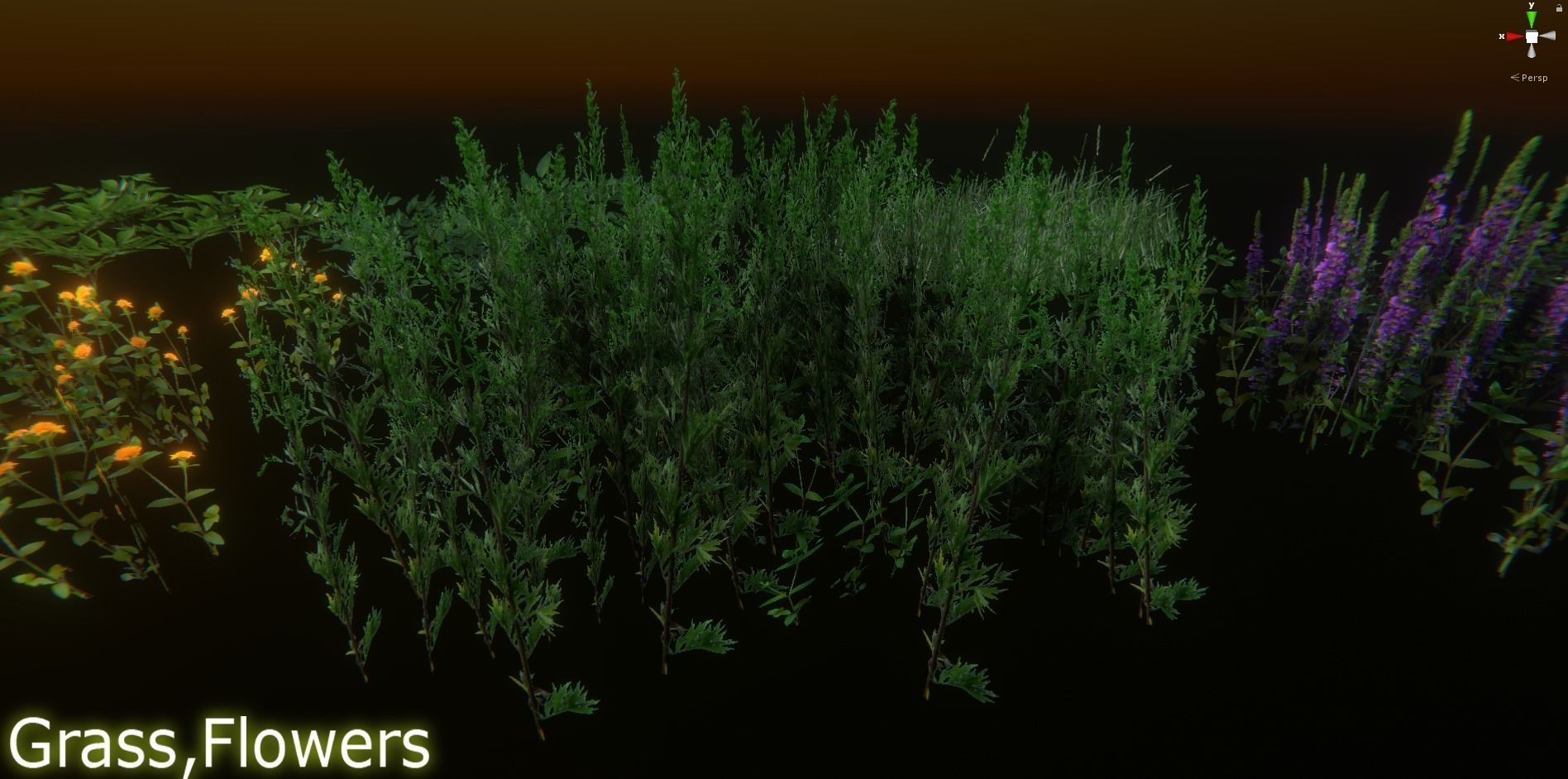 Nature Package - Forest Environment Unity Low-poly 3D model_51