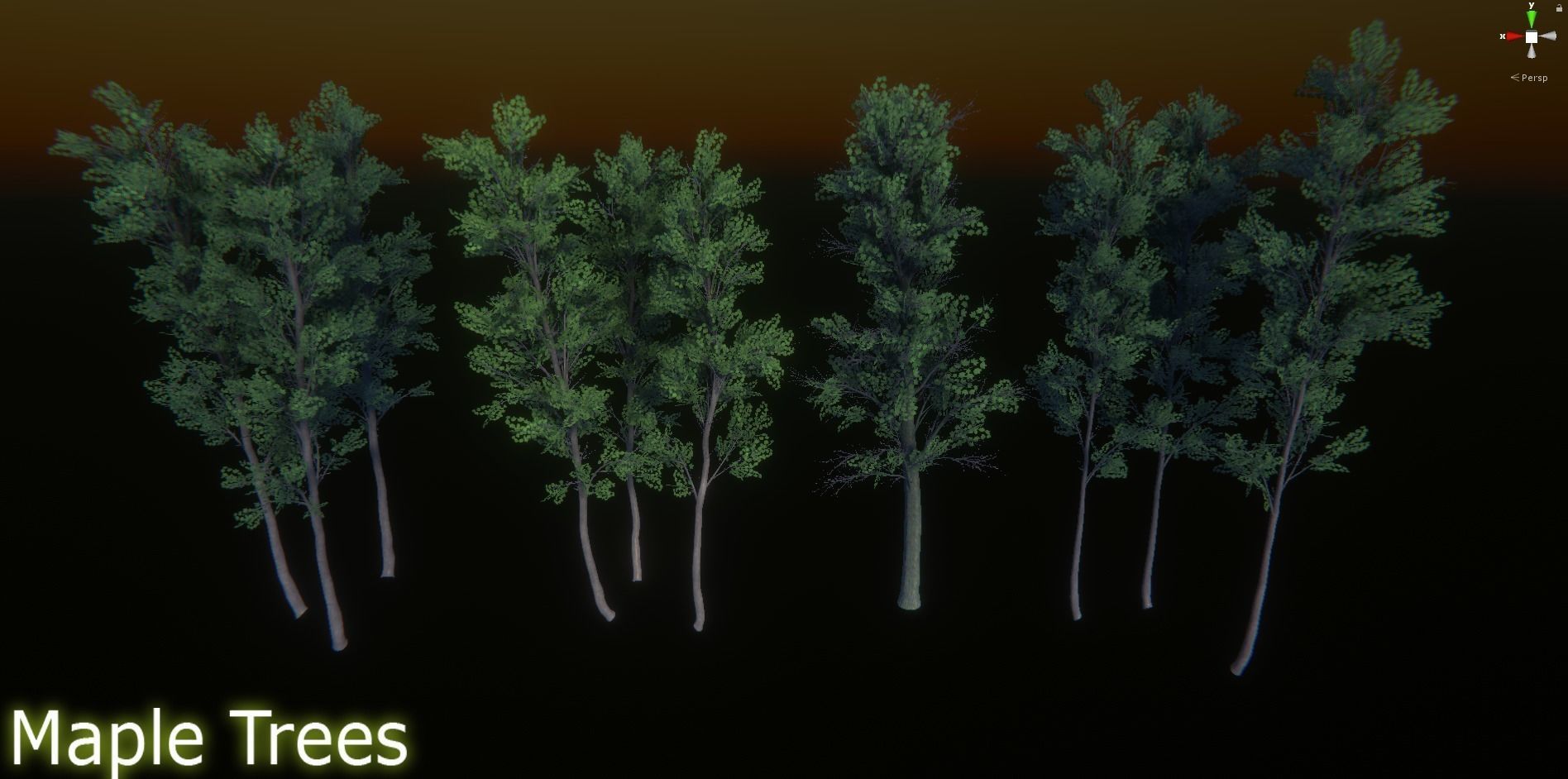 Nature Package - Forest Environment Unity Low-poly 3D model_49