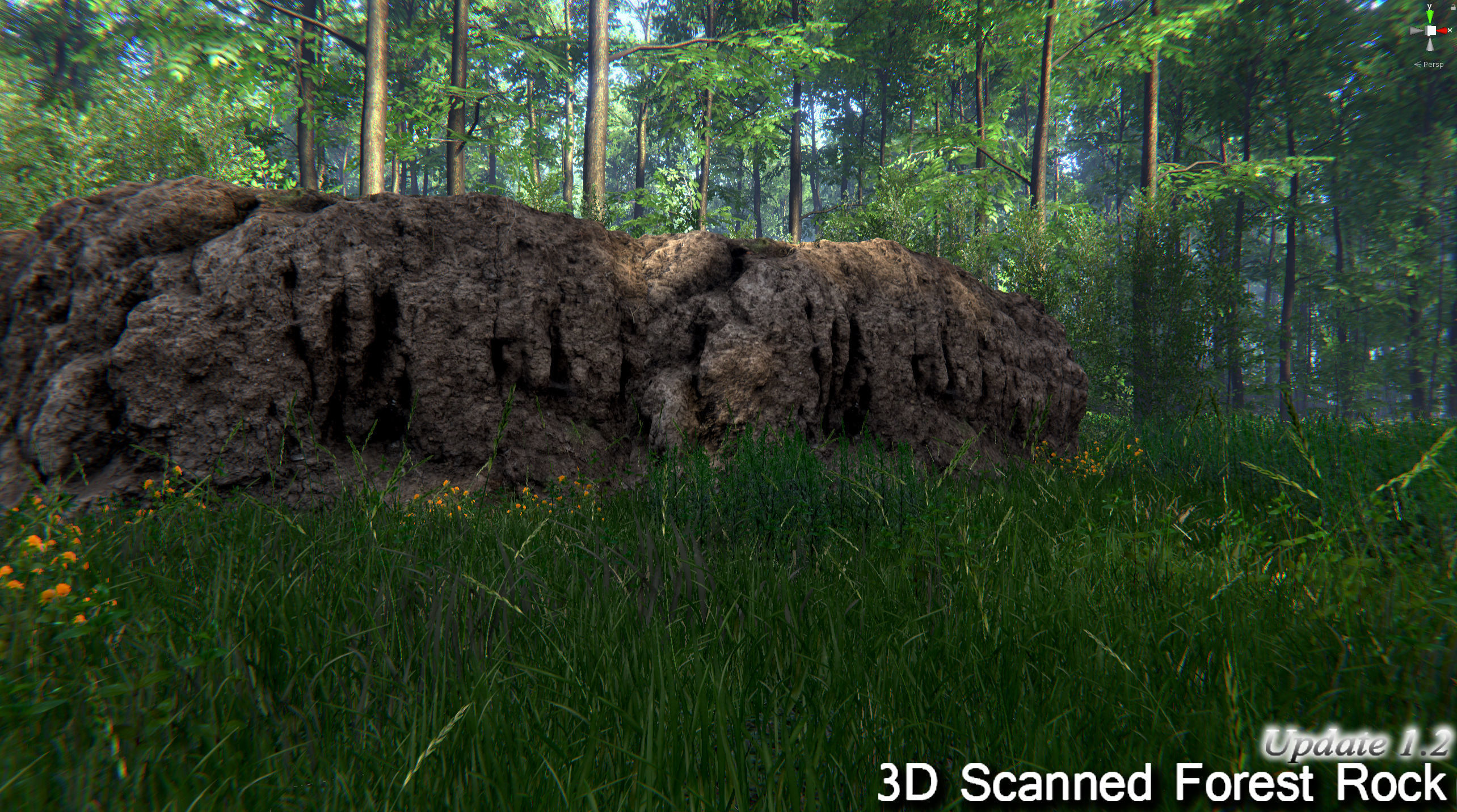Nature Package - Forest Environment Unity Low-poly 3D model_10
