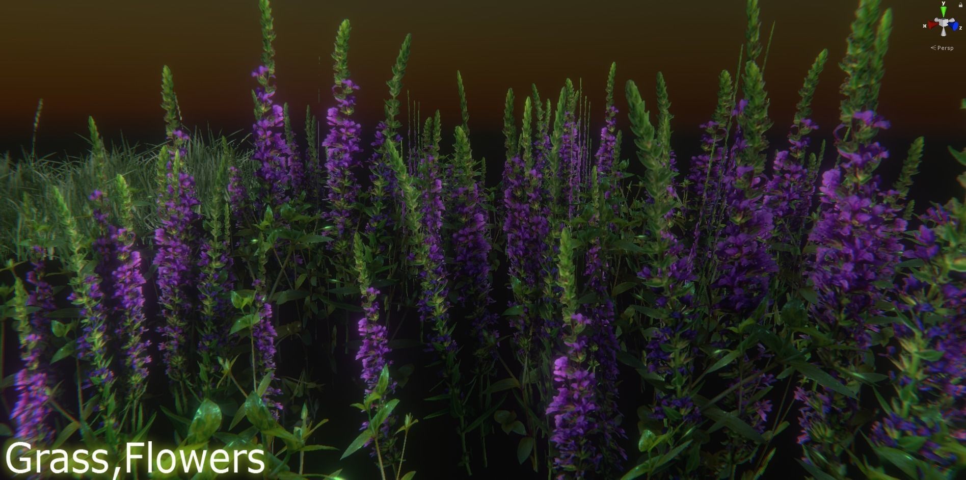 Nature Package - Forest Environment Unity Low-poly 3D model_54