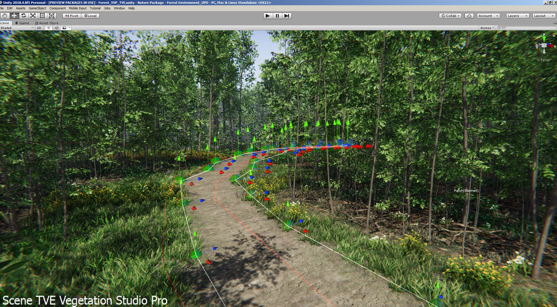 Nature Package - Forest Environment Unity Low-poly 3D model_37