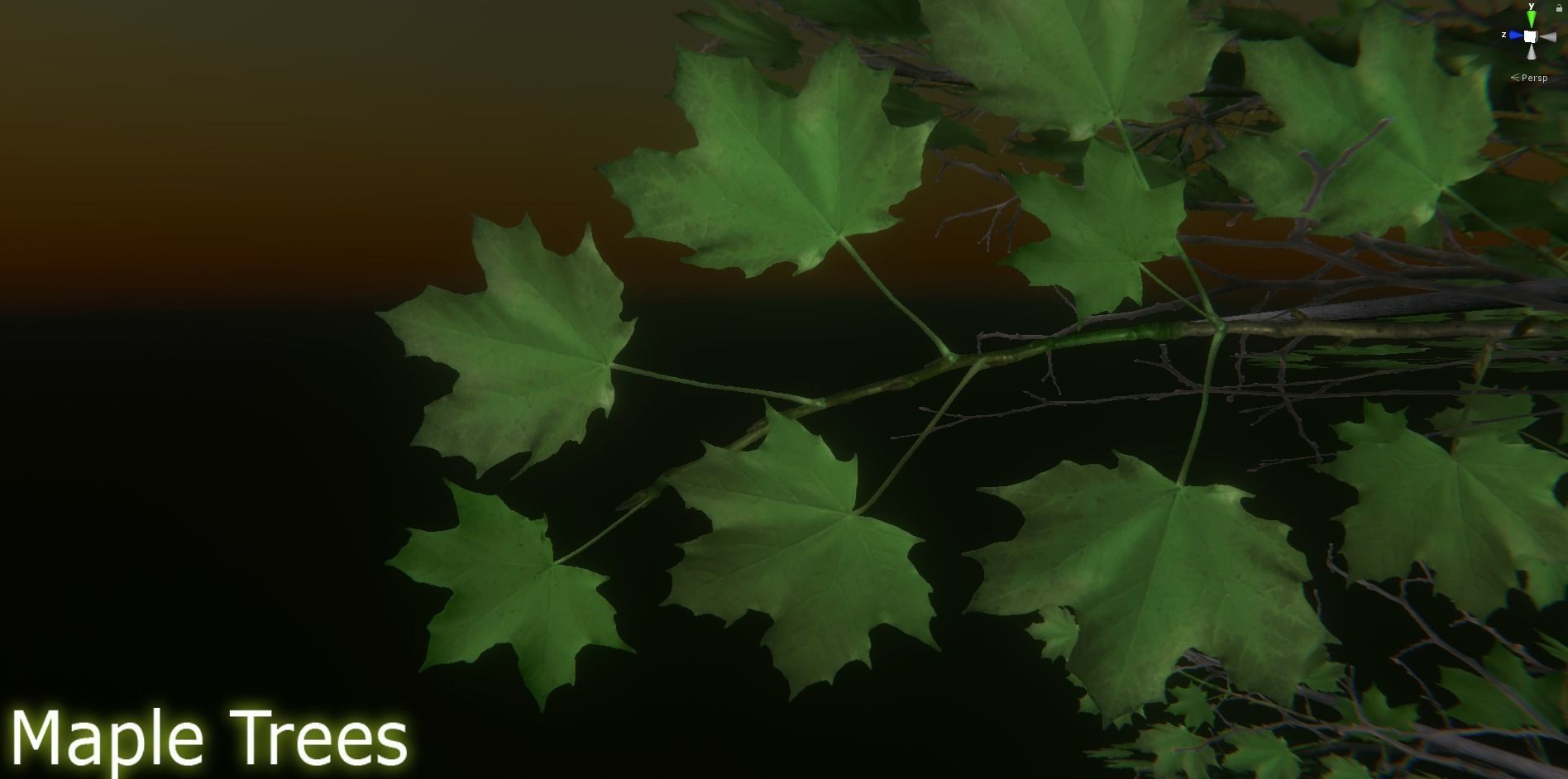 Nature Package - Forest Environment Unity Low-poly 3D model_44