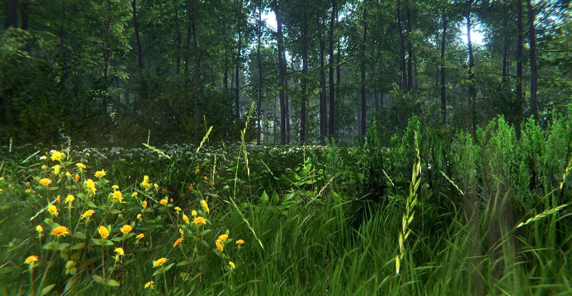 Nature Package - Forest Environment Unity Low-poly 3D model_32
