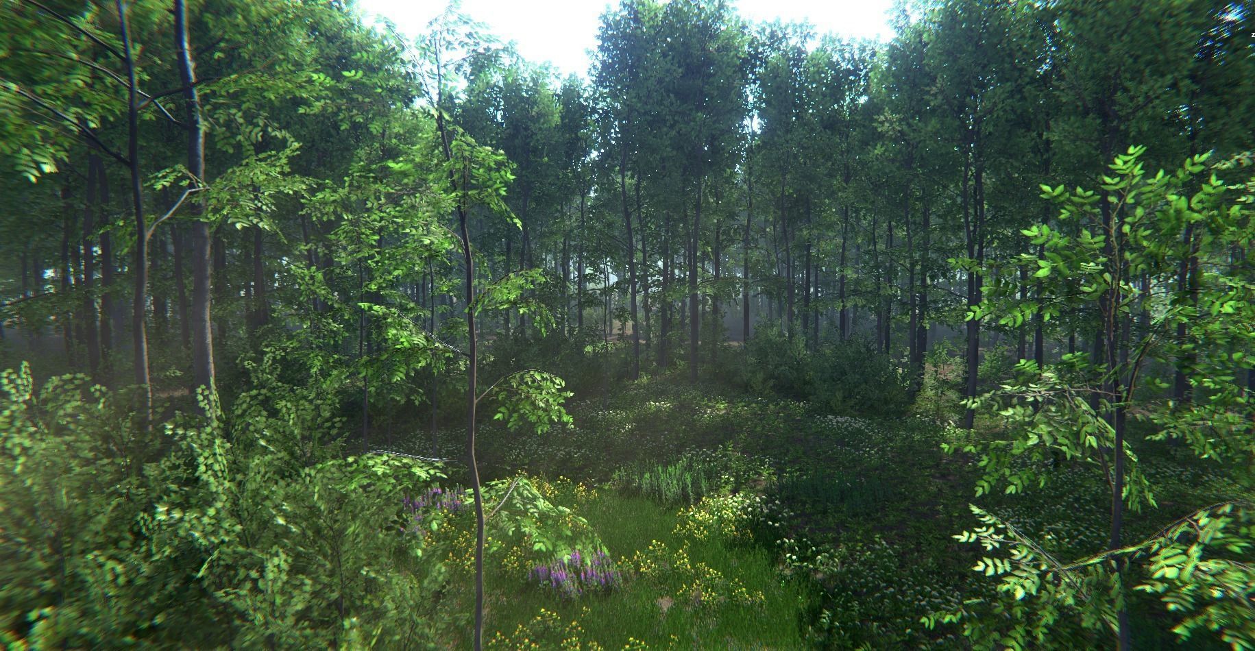 Nature Package - Forest Environment Unity Low-poly 3D model_33