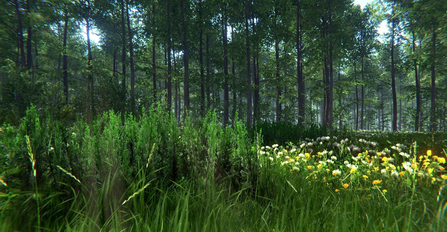 Nature Package - Forest Environment Unity Low-poly 3D model_25