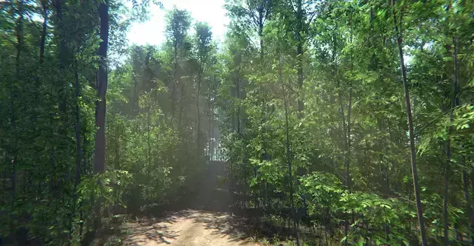 Nature Package - Forest Environment Unity Low-poly 3D model
