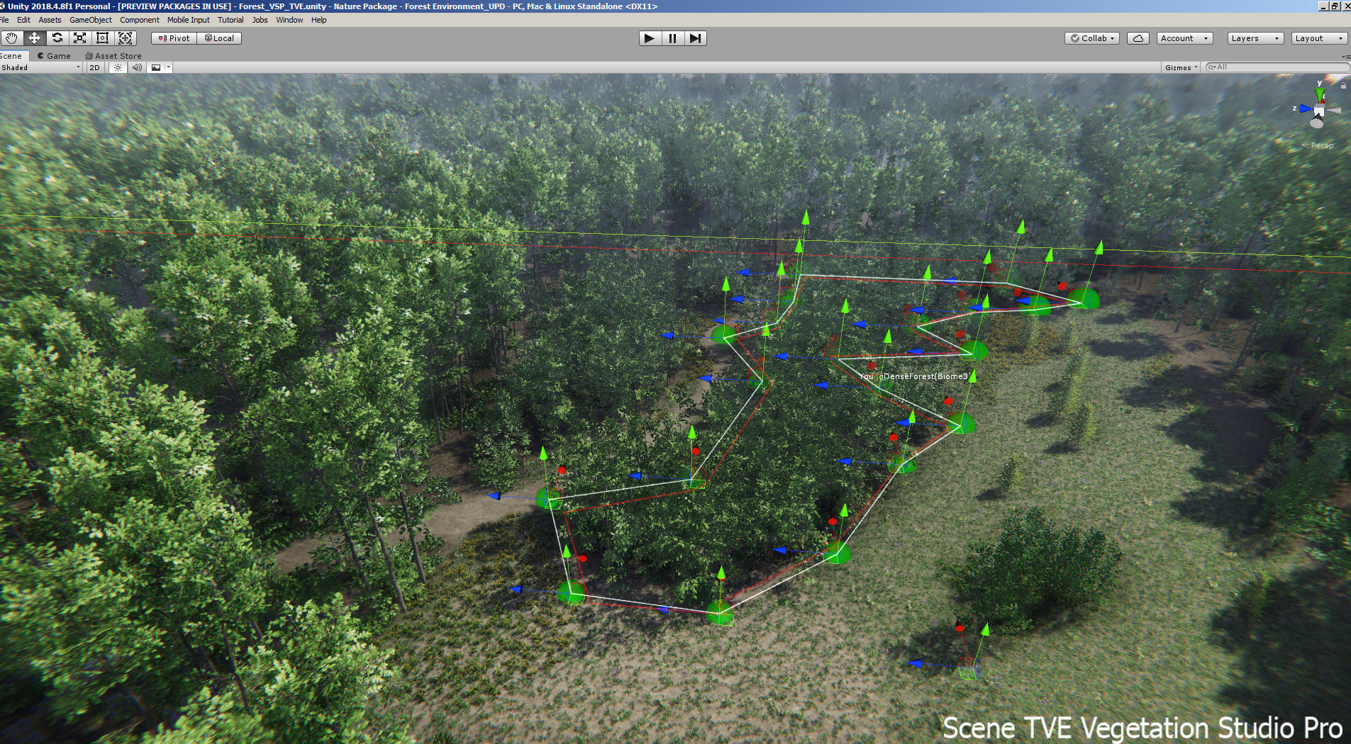 Nature Package - Forest Environment Unity Low-poly 3D model_36