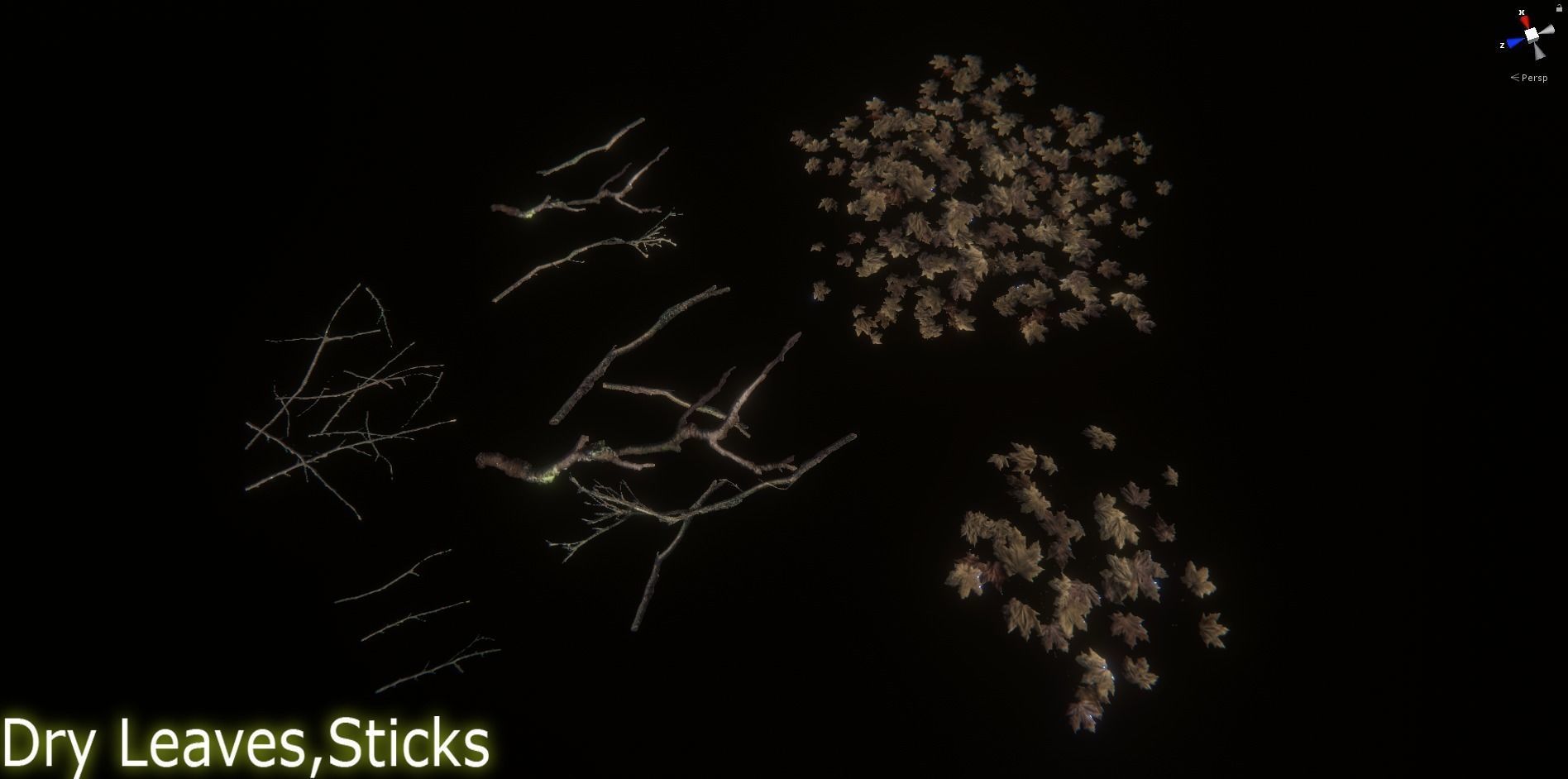 Nature Package - Forest Environment Unity Low-poly 3D model_63