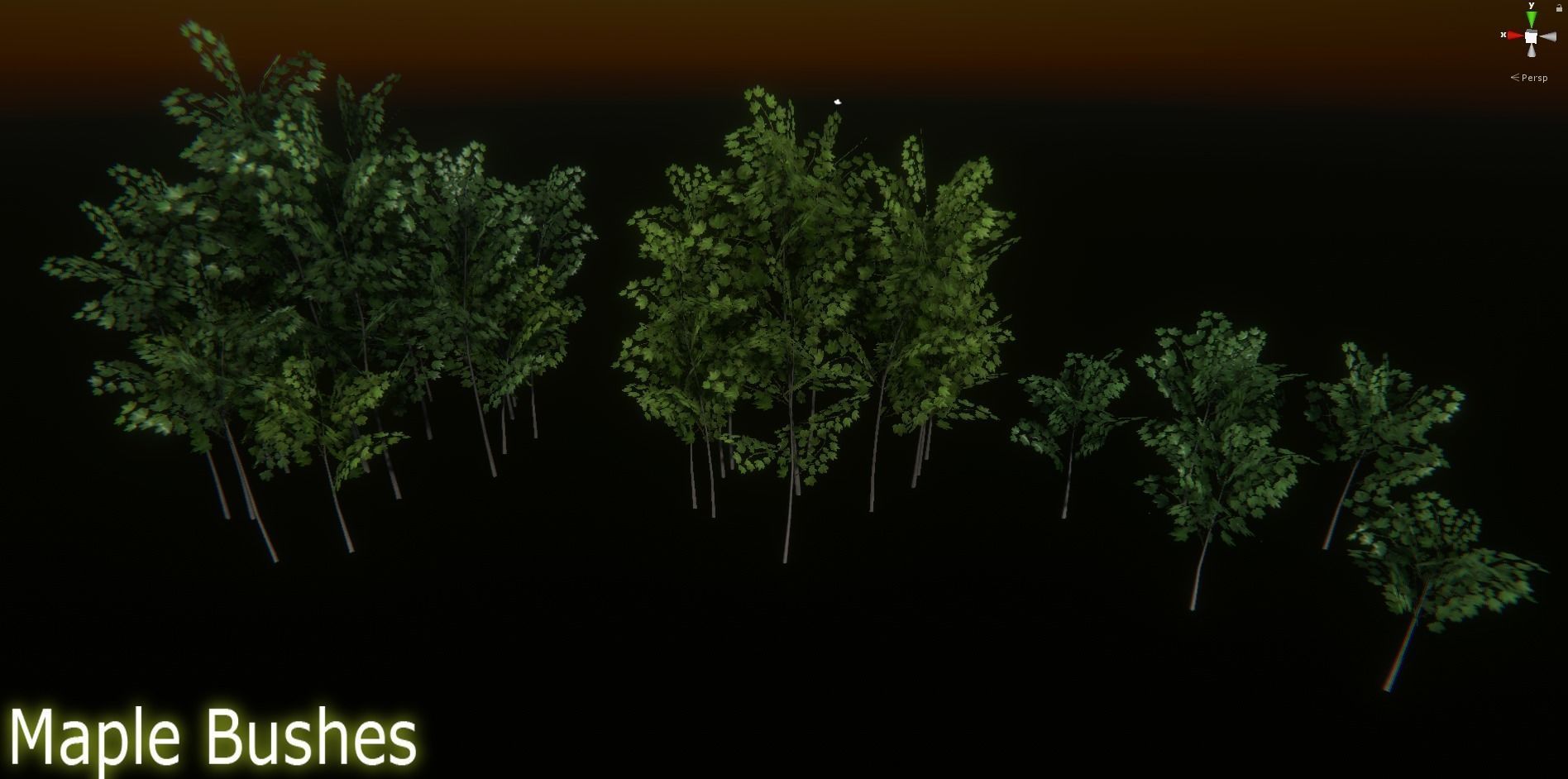 Nature Package - Forest Environment Unity Low-poly 3D model_46