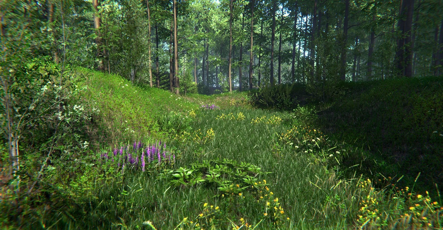 Nature Package - Forest Environment Unity Low-poly 3D model_4