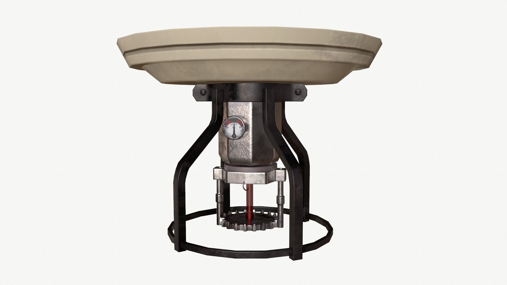 Fire equipment collection 02 PBR Low-poly 3D model_10