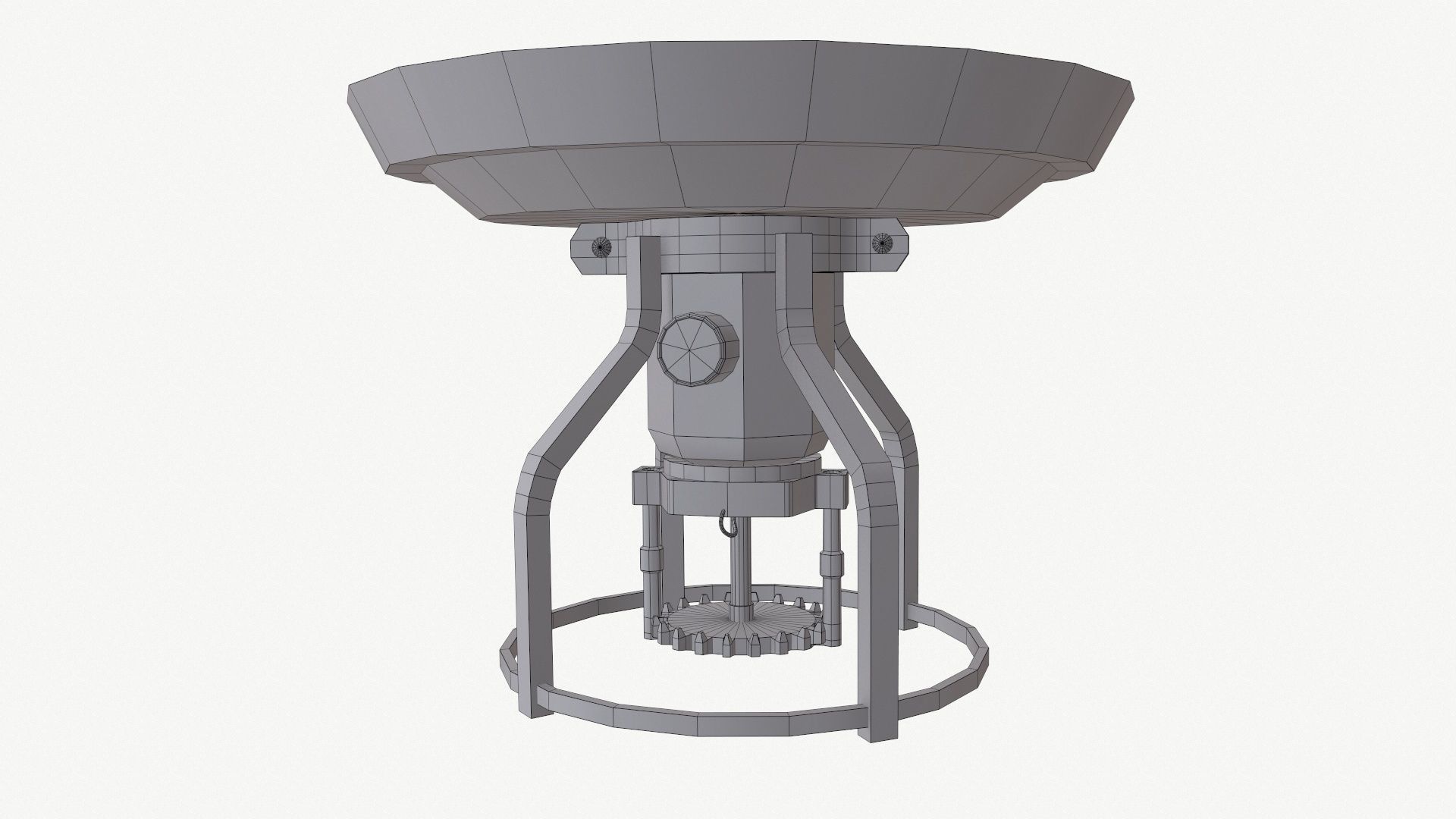 Fire equipment collection 02 PBR Low-poly 3D model_11