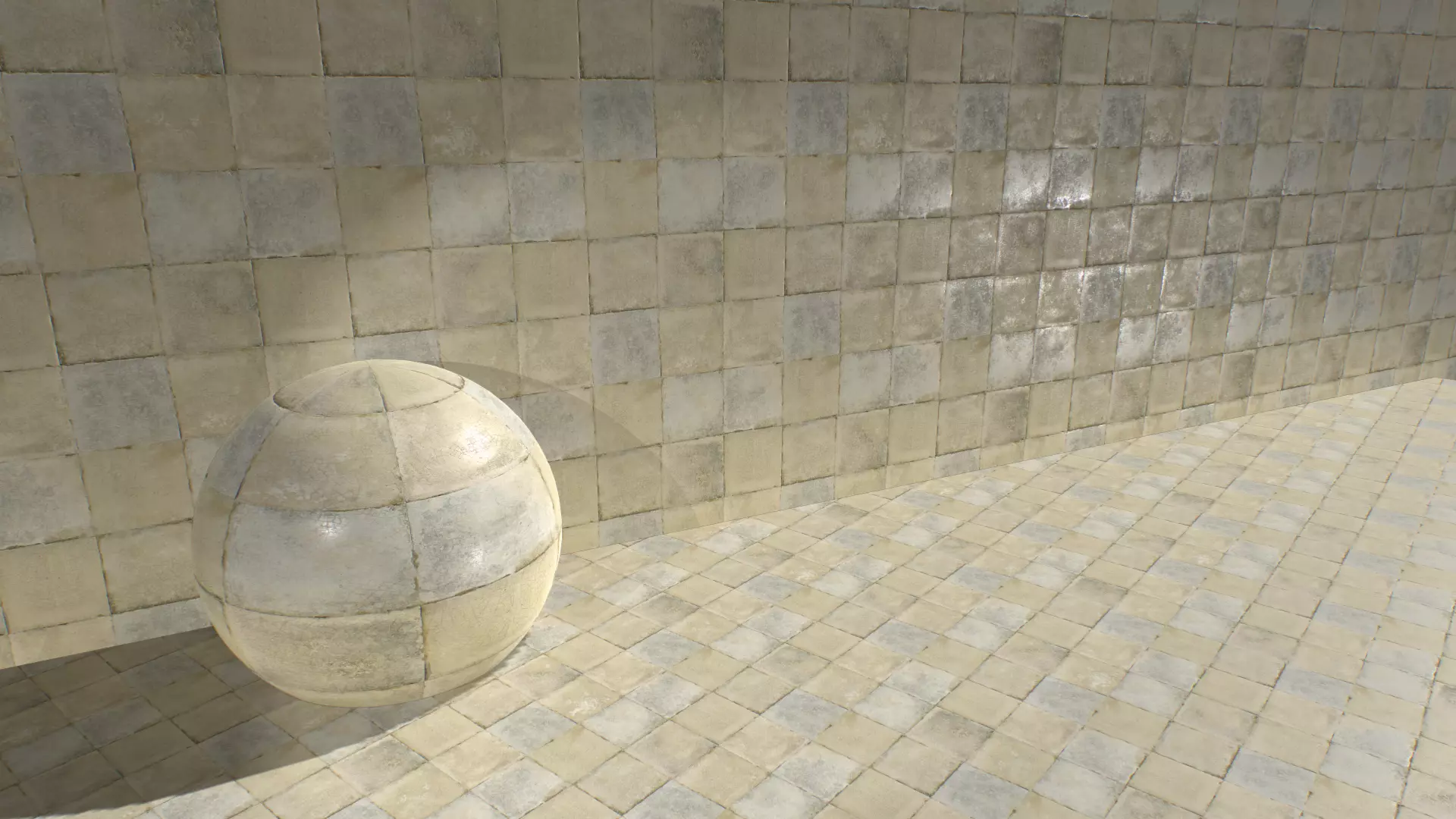 Wall and Floor Tiles Textures pack 1 3D model_0