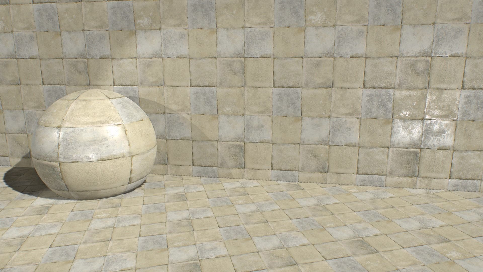 Wall and Floor Tiles Textures pack 1 3D model_4
