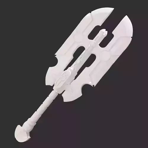 Two Bladed Weapon  3D print model
