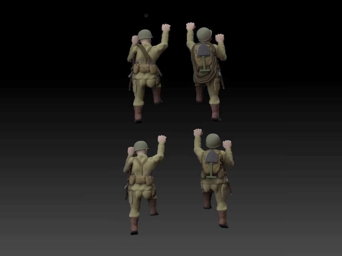 Rangers at Point Du Hoc 3D print model_22