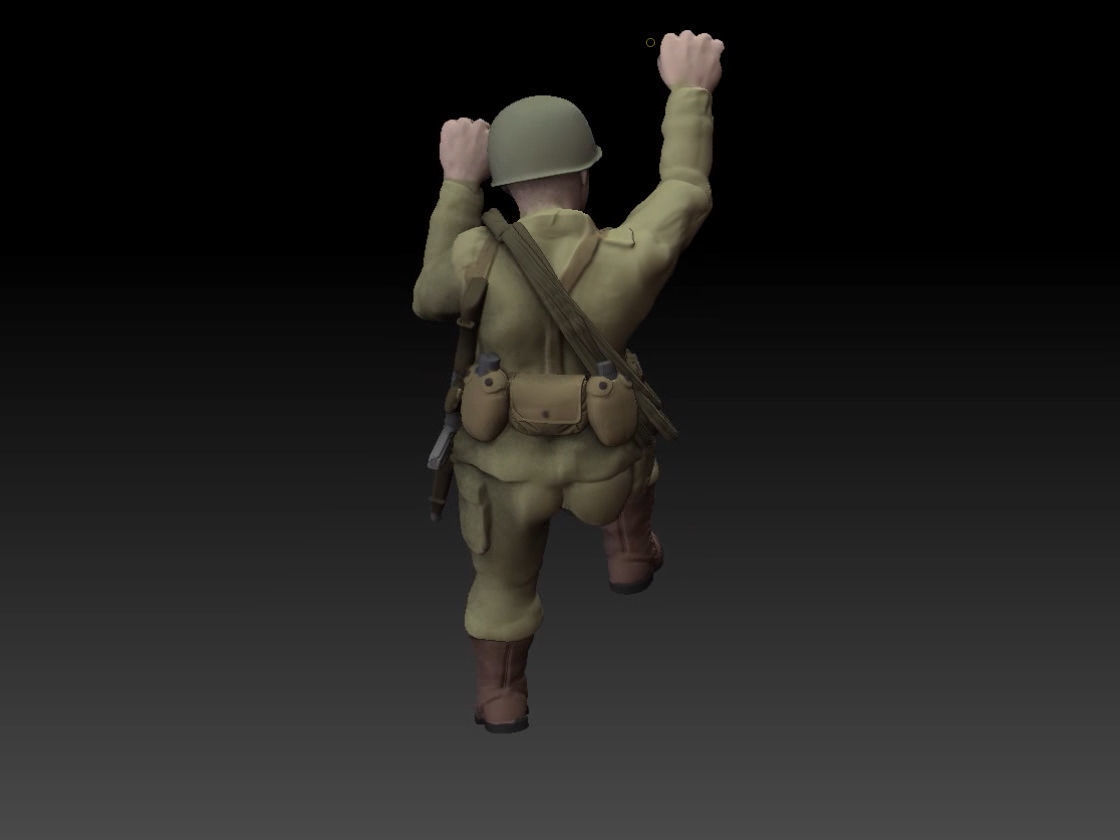 Rangers at Point Du Hoc 3D print model_19