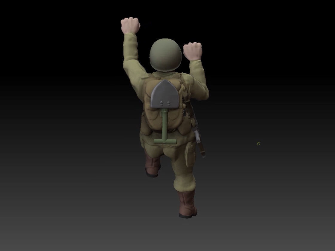 Rangers at Point Du Hoc 3D print model_7