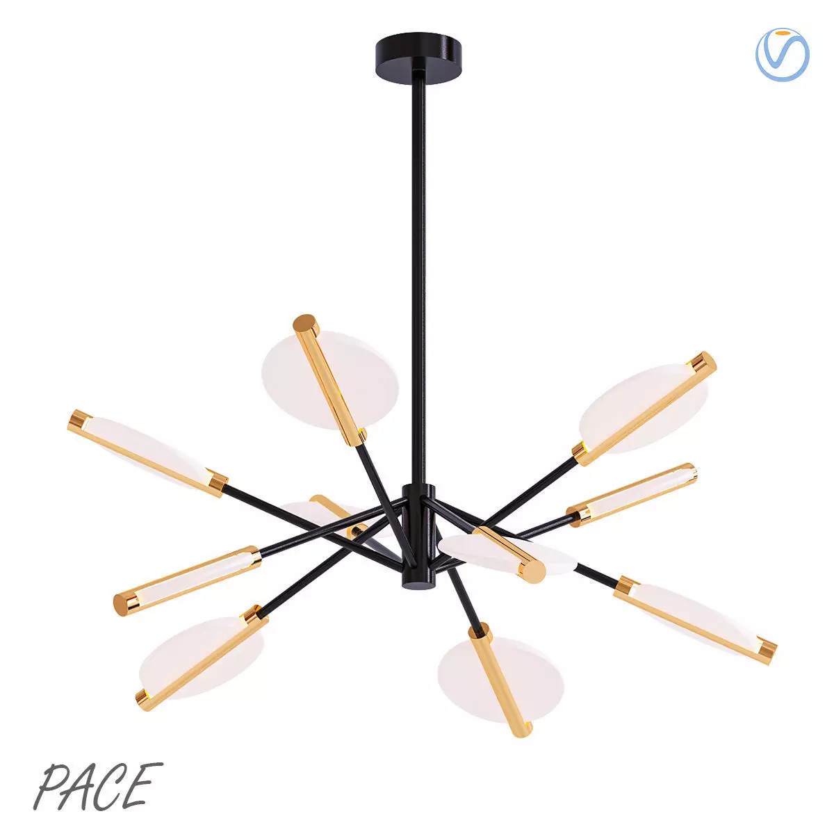 PACE Chandelier 3D model